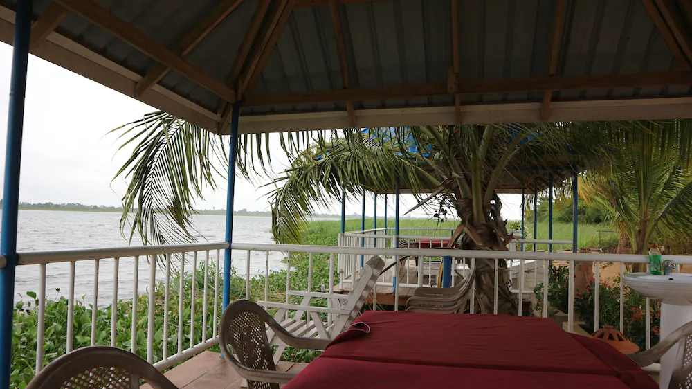 Sunny exterior view of Waterfront Paradise Resort